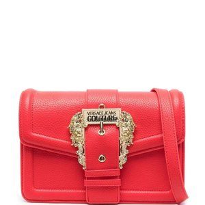 Versace Jeans Couture logo-buckle satchel bag